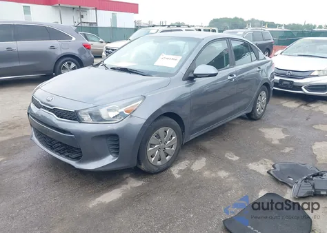 2020 Kia Rio S из США, поврежденный, VIN 3KPA24AD9LE321196